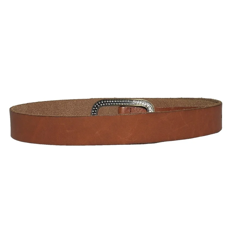 Vtg Y2K American Eagle Outfitters McBling Rhinestone Belt M‎ 33